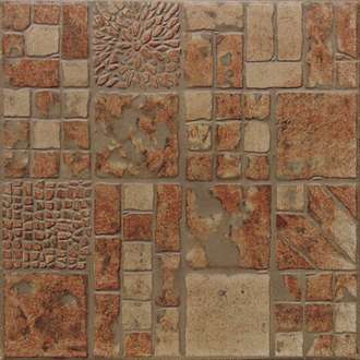 Плитка напольная Евро-Керамика Красный (330x330)