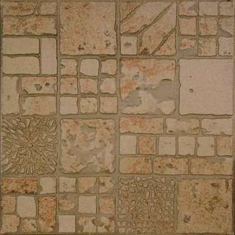 Плитка напольная Евро-Керамика Бежевый (330x330)