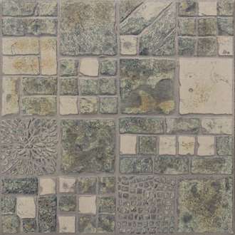 Плитка напольная Евро-Керамика Серый (330x330)