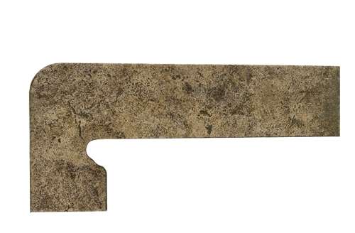 Экзагрес Metalica Purple Zanquin Fiorentino Izda.395x175x7.5