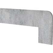 Настенная плитка Exagres ZANQUIN RECTO OPERA SILVER DCHA правый угловой 42.3х17.5 (423x175)