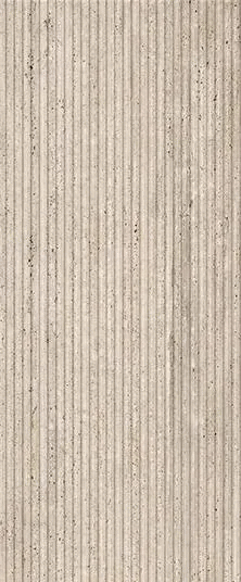 fTP0 Плитка настенная FAP Ceramiche Materia Classica Groove Beige Matt RT 50x120 (500x1200)