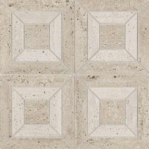 fTQU Мозаика FAP Ceramiche Materia Classica Beige Bianco Icon C Mosaico 30x30 (300x300)