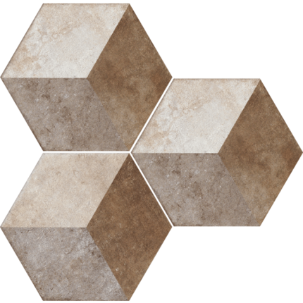 Fioranese Heritage Exagona Deco Texture 2 Nat