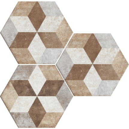 Fioranese Heritage Exagona Deco Texture 4 Nat