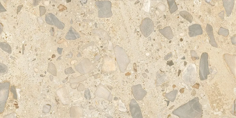 LMS622L Керамогранит Fioranese I Ciottoli Sassi Beige Levigato-Matt 60,4x120,8 (1208x604)