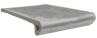 Ступень Gres de Aragon Capri Gris Peldano Redondeado 32.5х33 (330x325)