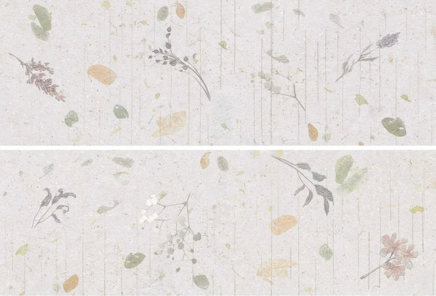 R0002488 Панно настенное Ibero Botanical Decor Lino (Set 2 Pzs) 60x90 (900x600)