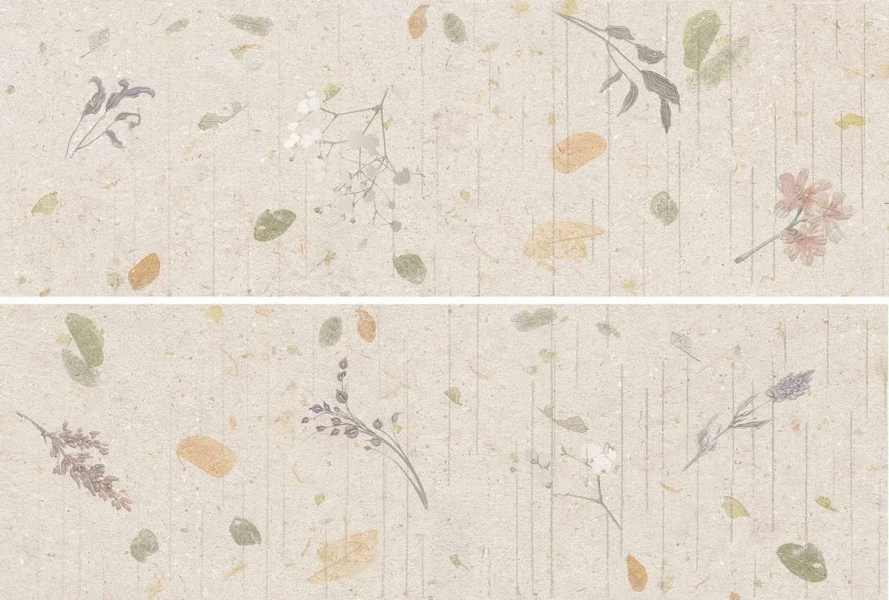 R0002489 Панно настенное Ibero Botanical Decor Natural (Set 2 Pzs) 60x90 (900x600)