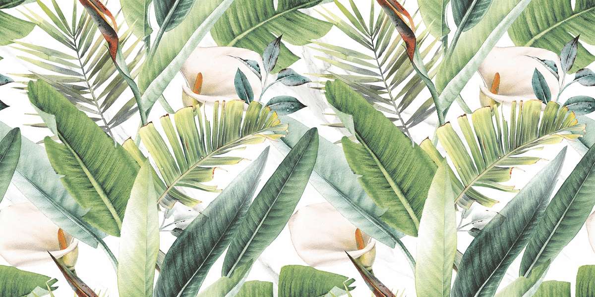 Bali Ice Bianco Carving 60x120 (Матовая поверхность с глянцевым эффектом) (1200x600)