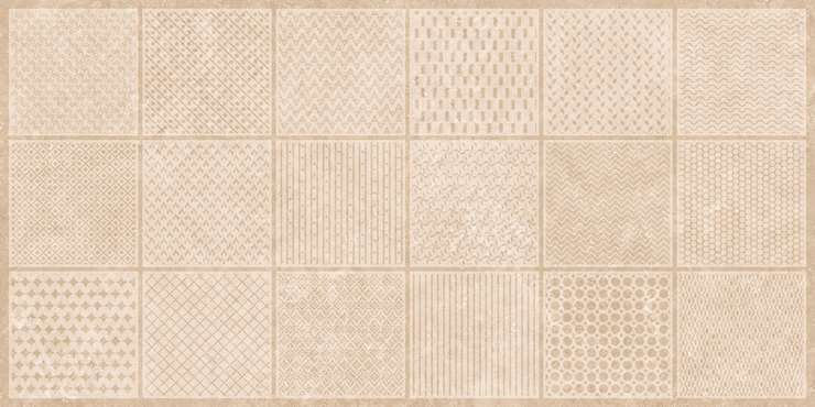 Infinity Ceramic Sandstar Liniar Selina Beige Carving 60x120