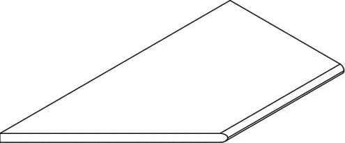 Италон Avantgarde X2 Pure Bordo 30x120 Grip Sx Бортик Левый