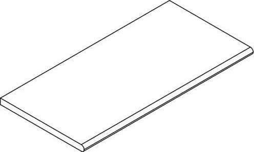 Италон Avantgarde X2 Black Bordo 30x120 Round Бортик Закругленный