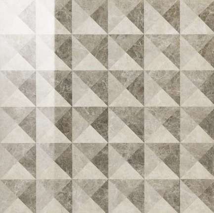 Италон Elite Floor Project Грей Вставка Иллюжн Люкс и Реттифицированный