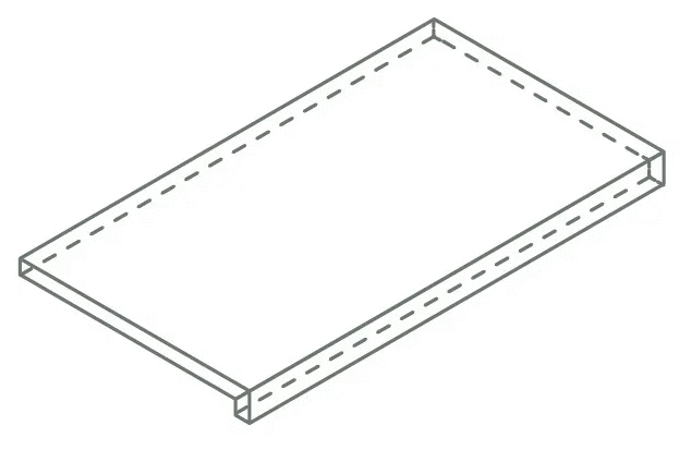Италон Magma X2 Graphite Scalino Frontale 33x60