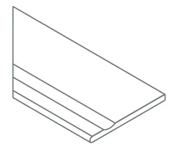 Graphite Bordo Svasato Round Sx 30x60 (600x300)