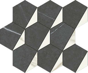 Mosaico Hexagon Cold Натуральная (310x254)