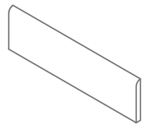 Италон Forum Slim Silver Battiscopa 7.2x80