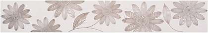 Kalebodur Clover daisy border white 8x50