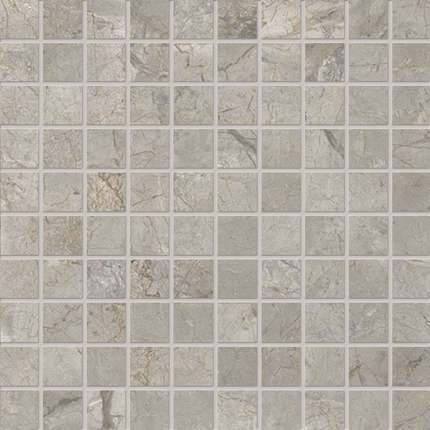 Кеопе Керамиче Elements LUX Silver Grey Mosaico Lappato 30x30