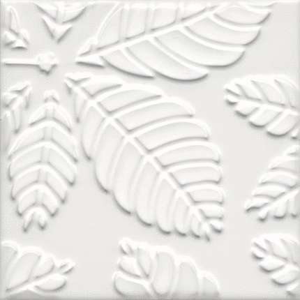 Керама Марацци Агдаль 1 Белый Матовый Структура 15x15x0.9