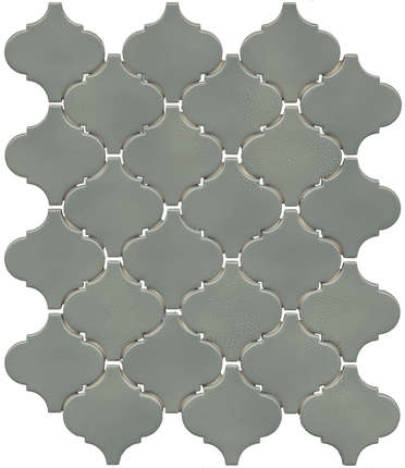 Керама Марацци Арабески Марокко Зелёный Глянцевый 26x30x0.7