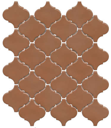 Керама Марацци Арабески Марокко Коричневый Глянцевый 26x30x0.7