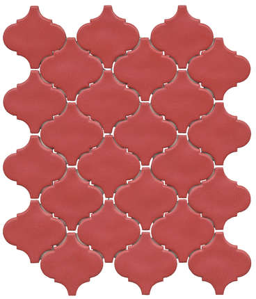 Керама Марацци Арабески Марокко Красный Матовый 26x30x0.7