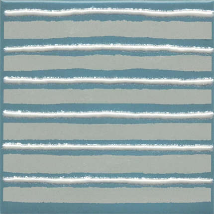 Керама Марацци Бахия 4 Бирюзовый Глянцевый 9.8x9.8x0.7