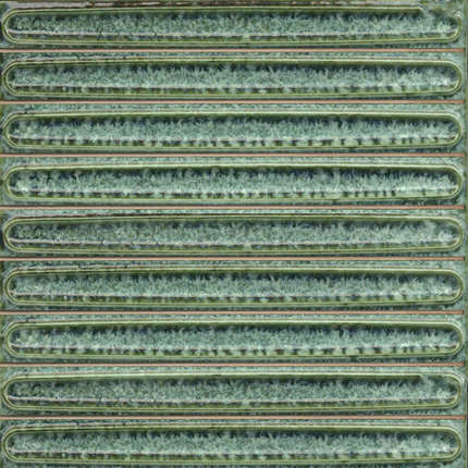 Керама Марацци Далия Чипсет Зелёный Глянцевый 20x20x0.95