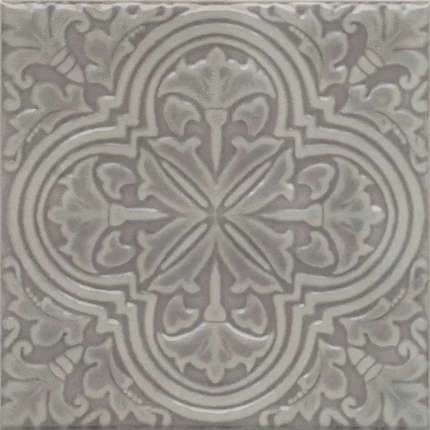 Керама Марацци Фес Серый Глянцевый 15x15x0.77