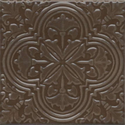 Керама Марацци Фес Коричневый Глянцевый 15x15x0.77