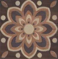 HGD/A31/TU0031L Декор керамогранит Kerama Marazzi Вставка Фратте беж лаппатированный 15х15 (150x150)