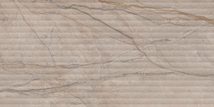 Керама Марацци Ифран Бежевый Светлый Глянцевый Структура Обрезной 60x119.5x1