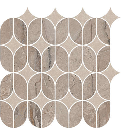 Керама Марацци Ифран Наборный Бежевый Светлый Глянцевый Обрезной 30x32.5x0.9