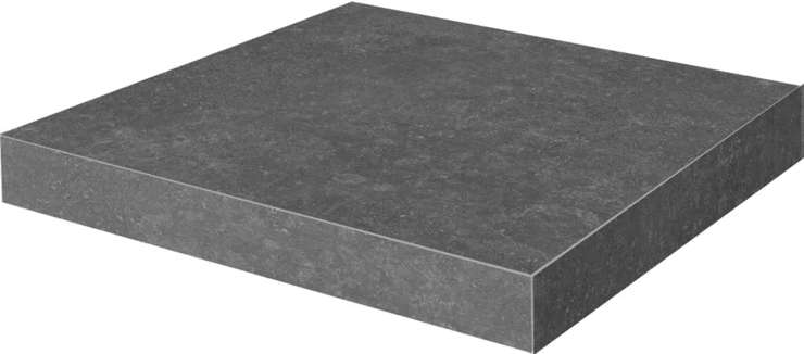 Керама Марацци Касабланка Угловая Клееная HP Антрацит Матовый Обрезной 33x33x0.9