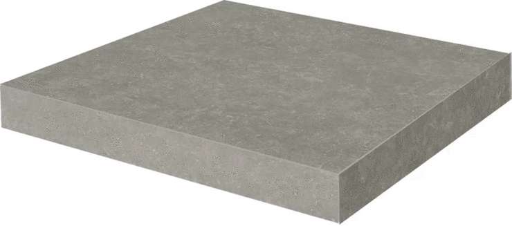 Керама Марацци Касабланка Угловая Клееная HP Серый Матовый Обрезной 33x33x0.9