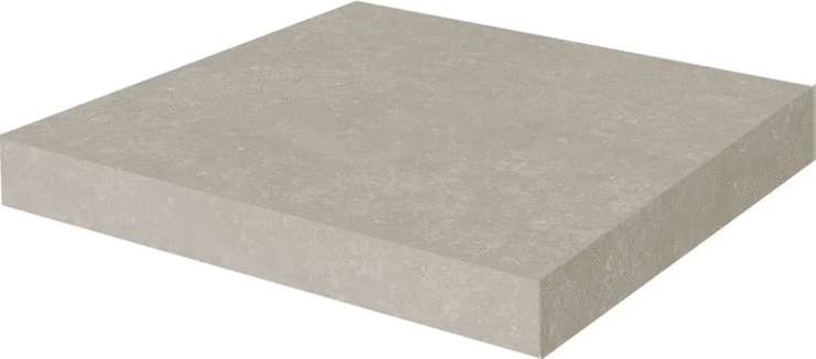 Керама Марацци Касабланка Угловая Клееная HP Серый Светлый Матовый Обрезной 33x33x0.9