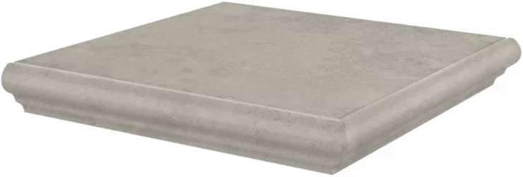 Керама Марацци Хадду Угловая Серый Светлый Матовый 34x34x0.8