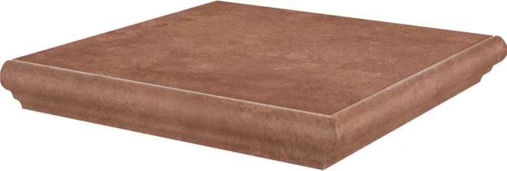 Керама Марацци Хадду Угловая Красный Матовый 34x34x0.8