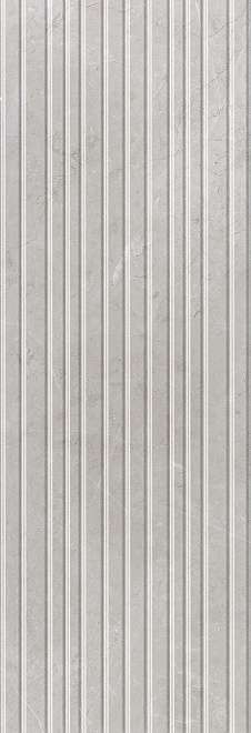 Плитка настенная Kerama Marazzi 12095R Низида серый светлый структура обрезной 25х75 (250x750)