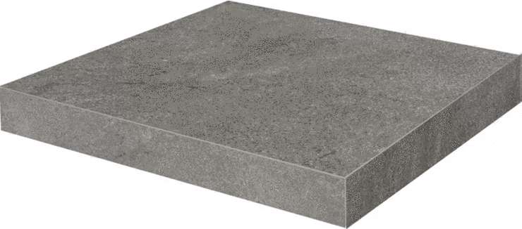 Керама Марацци Портленд Угловая Клееная Серый Тёмный Матовый Обрезной 33x33x0.9