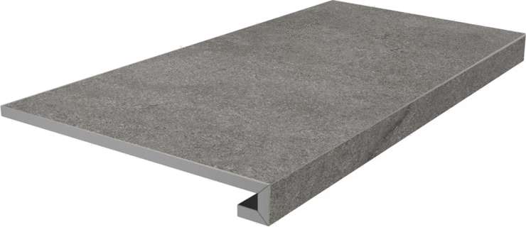 Керама Марацци Портленд Фронтальная Клееная Серый Тёмный Матовый Обрезной 33x80x0.9