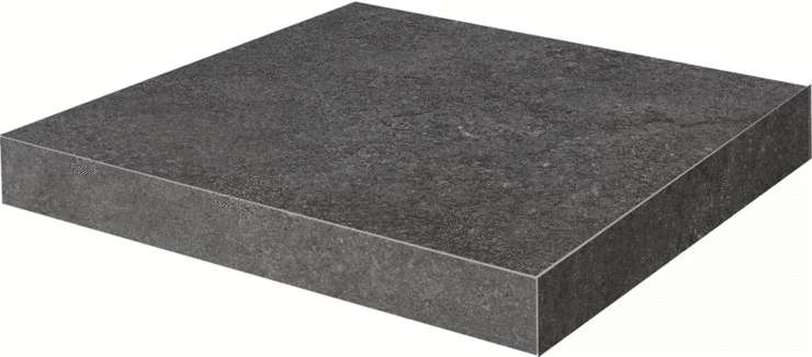 Керама Марацци Портленд Угловая Клееная Антрацит Матовый Обрезной 33x33x0.9