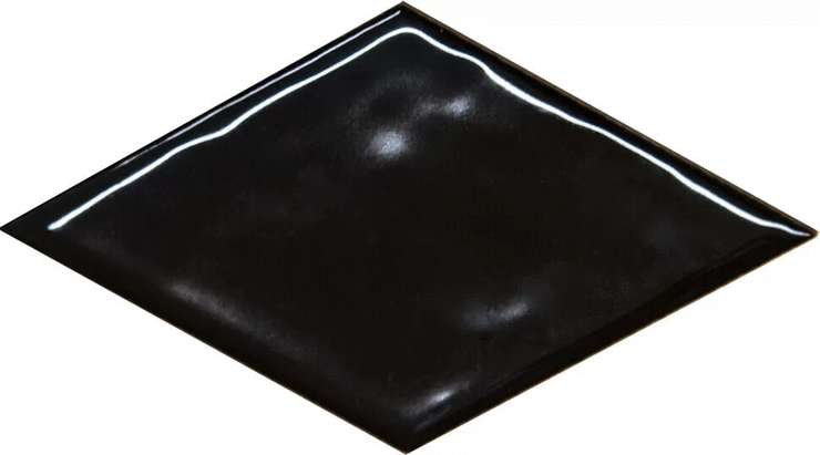 Керама Марацци Риад Чёрный Глянцевый 13.5x7.8x0.9