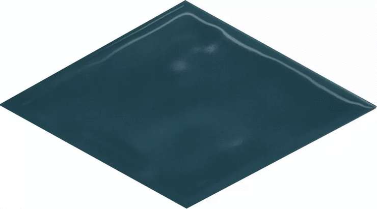 Керама Марацци Риад Бирюзовый Тёмный Глянцевый 13.5x7.8x0.9