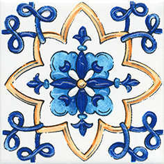 Керама Марацци Соларо Капри майолика 486