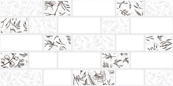 Плитка настенная Керамин Мирабель 7Д 600х300 (600x300)