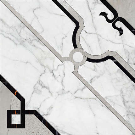 Kerranova Marble Trend  Carrara 60x60  d01