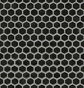 Hexagon Black Matt 27,2x30,4x0,6 (272x304)